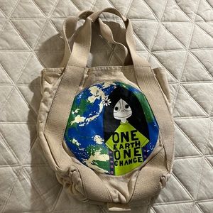 Marc By Marc Jacobs “One Earth One Chance” Miss Marc Canvas Tote Bag